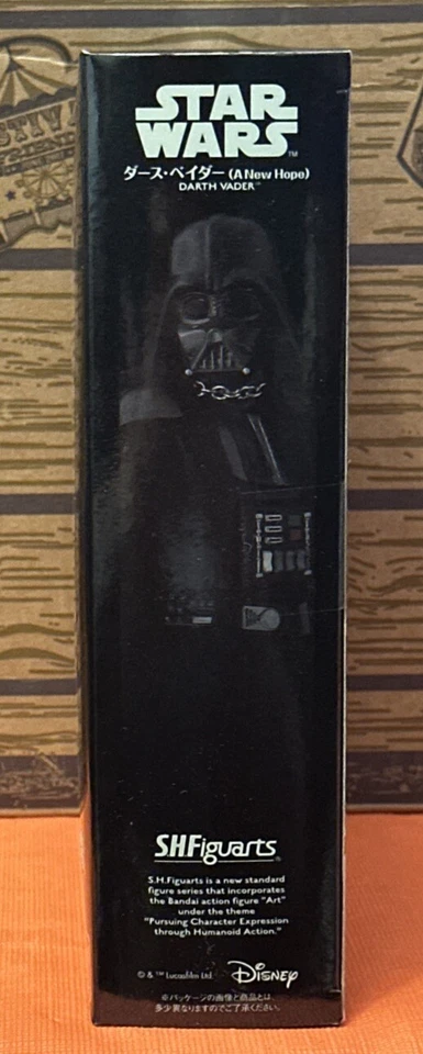 Darth Vader STAR WARS A New Hope S.H.Figuarts BANDAI Japón - Vendedor de EE. UU. NUEVO Foto 2 de 4