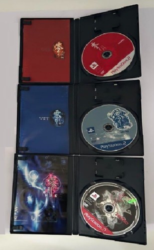 PlayStation2 Fatal Frame Zero Set of 3 Crimson Butterfly, The Tormented Tecmo JP - Picture 4 of 7