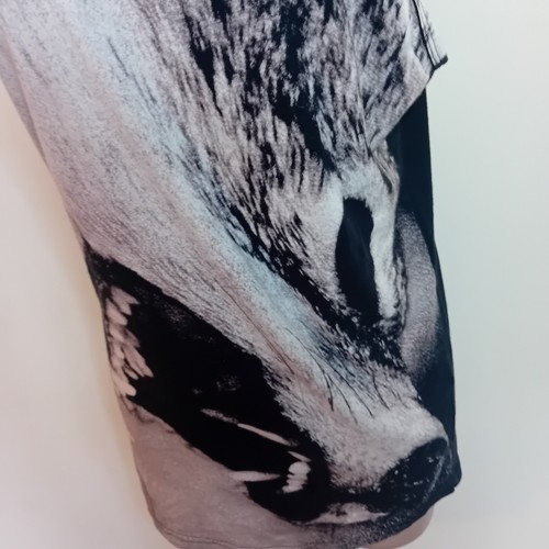 Unisex Drop Dead Clothing Tank Top Wolf Print Summer Grunge Emo Festival S - Picture 6 of 16