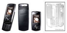 Coque Cristal Transparente Protection Rigide Pour Samsung Sgh J700