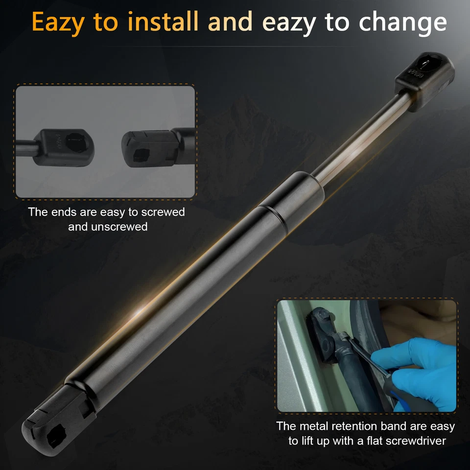 Front Hood Lift Support Shocks For 91-01 Ford Explorer 97-01 Mercury Mountaineer - Image 3 of 4