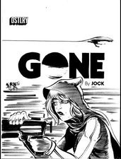 Gone 3 Dstlry 2024 Comic Magazine Sketch Cover Variant W Original Dave Castr Art