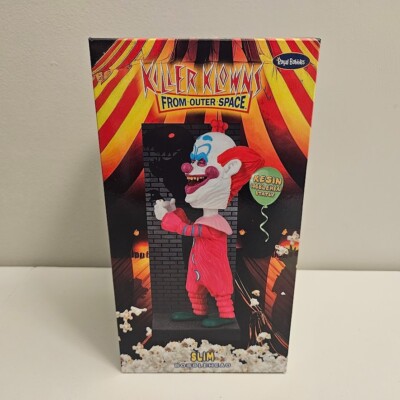 Royal Bobbles Killer Klowns From Outer Space Slim Bobblehhead Resin NIB New