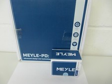 Meyle Bremsscheiben und Bremsbeläge AUDI A4 B6/B7 Satz für Hinten 255x12mm