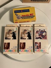 Vintage Sylvania  GE Flashbulbs- Unused Stock Lot of 4 Boxes 