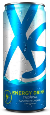 XS™ Energy Drink - Tropical- 12 Cans (can may look different