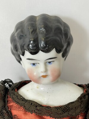 Vintage China Head Girl Doll 11