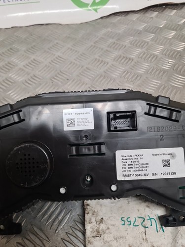 FORD FOCUS SPEEDO CLOCKS AND REV COUNTER 142,755 BM5T-10849-MV 10-17 - Picture 14 of 19