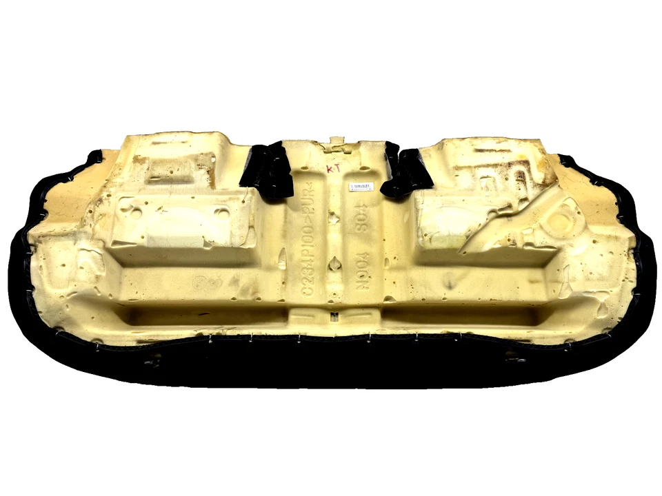 2008-2015 NISSAN ROGUE REAR SEAT LOWER BENCH CUSHION COVER OEM BLACK CLOTH - Image 4 of 4