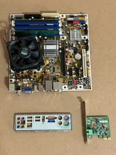 HP Asus IPIBL-LB LGA775  E5200 2.5GHz  4GB DDR2  Cooler  Modem  IO Panel