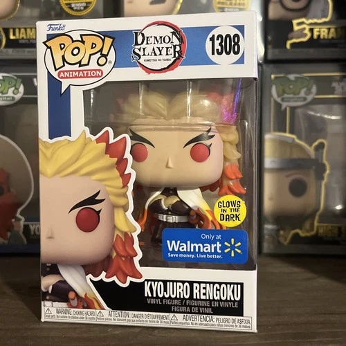 Funko Pop! Vinyl: Demon Slayer Kyojuro Rengoku (Glows In The Dark) 1308 Walmart
