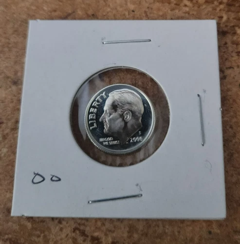 2000 s 90% silver proof Roosevelt dime
