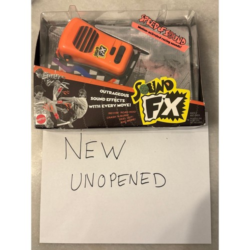 Giocattolo Vintage 1990 NOS Mattel Sound FX Rock 'N Rap Indossabile Movimento Attivato - Foto 3 di 3