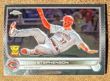 2022 Topps Chrome - Tyler Stephenson - Rookie Cup - Base #63 - Cincinnati Reds