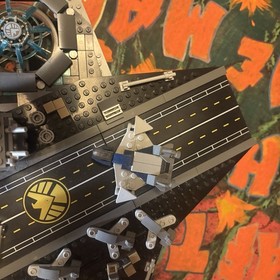 LEGO Marvel: SHIELD Helicarrier (76042) No Minifigures Or Figure Stand.