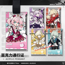 Anime Honkai: Star Rail Castorice Acrylic Keychain Backpack Pendant Decor Gift