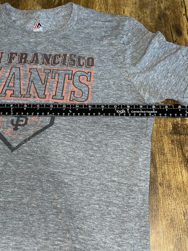 San Francisco Giants Shirt Mens XL MLB Baseball Tee Majestic Soft Blend - Picture 4 of 6