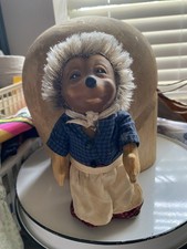 Vintage 1960 Steiff Micki Hedgehog Germany 7" Tall