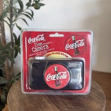 VTG 1999 Coca-Cola 35mm Reusable Camera NEW SEALED Pre Loaded Film Manual Flash
