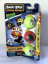Hasbro Angry Bird Star Wars Koosh Collectible Face Balls 3 Pack