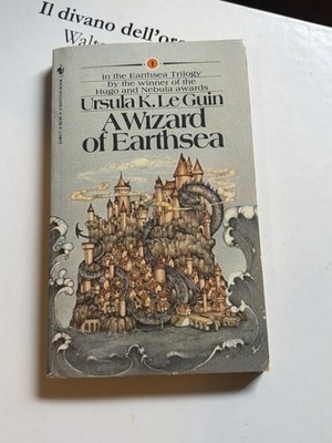 URSULA K LE GUIN A Wizard of Earthsea COLLECTOR QUALITY vintage Bantam paperback
