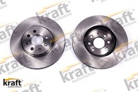 2X Bremsscheibe Kraft 6041745 2 Bremsscheiben Vorderachse Vorne FüR Opel