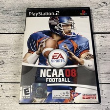 NCAA Football 2008 - Sony PlayStation 2, PS2 🔥Tested🔥 Complete Cib 08