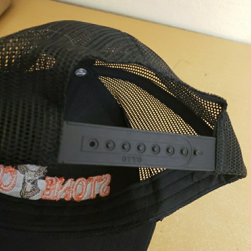 Vintage 90's WWF Stone Cold Steve Austin Hat Black NICE! Trucker WWE Buck OTTO - Picture 4 of 8