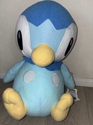 Pokemon 20  Piplup Plush Stuffed Animal Figure Nintendo 2016 Toy Factory W/ Tag
