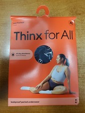 Thinx for All All Day Absorbency Period Underwear Lace Trim Size XL E2C