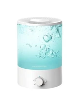 Megawise Healthy Top-refill Cool Mist Humidifiers for Bedroom, 24db Ultrasonic A