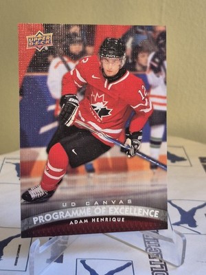 2011-12 Upper Deck Canvas #C256 Adam Henrique Rookie *Note