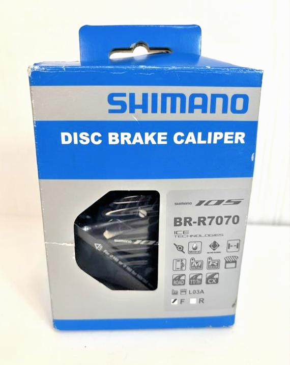 Shimano 105 BR-R7070 Flat Mount Hydraulic Disc Brake Caliper - Front
