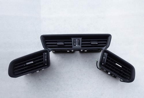 PORSCHE 991 2012 - 18 GT 3 RS TURBO S BLACK LEATHER BLK STITCHING DASH AIR VENTS - Picture 2 of 23