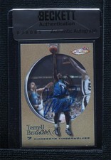 BAS 2000 Fleer Futures Copper /750 Terrell Brandon #45 Seal of Authenticity 3c7