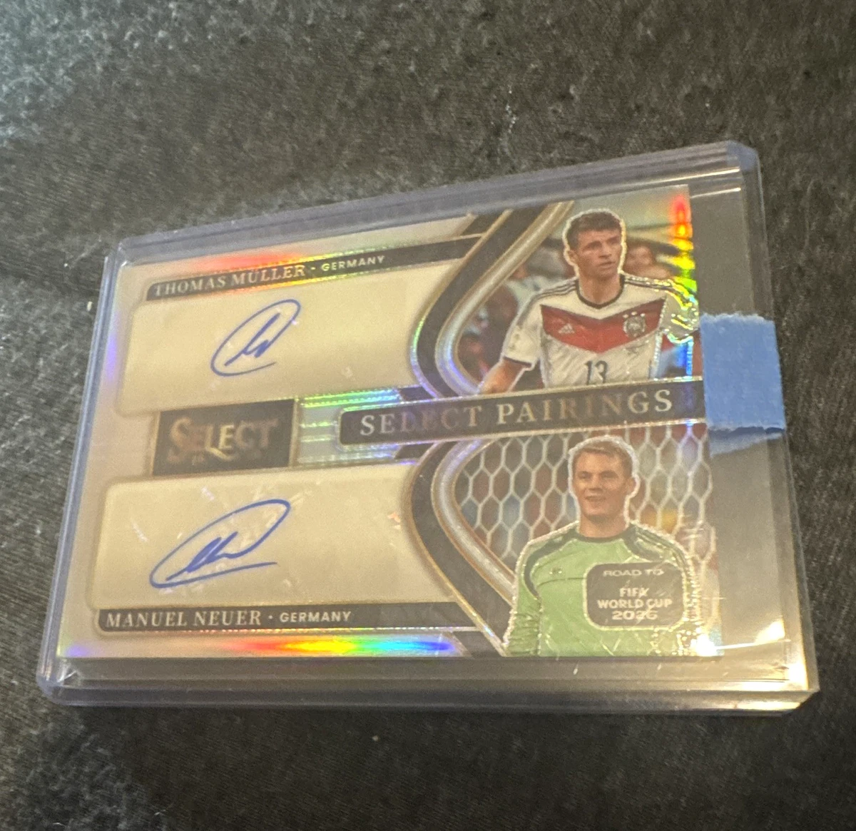 Soccer Trading Cards Germany Sports Autographed ungraded for sale