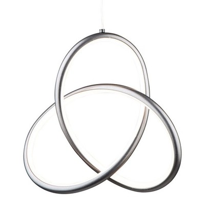 Artcraft Lighting AC7647 Orion 12''W LED Abstract Pendant - Grey