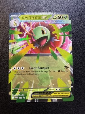Mega Meganium ex Black Star Promo 034 Pokemon Ascended Heroes English NM