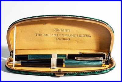 1950er PELIKAN SET mit Kolbenfüller 400 (KEF 14K Feder) & Druckbleistift 450