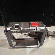 Metal Camera Cage for Action 6 with Quick Release, Lens Cap, Hand Strap