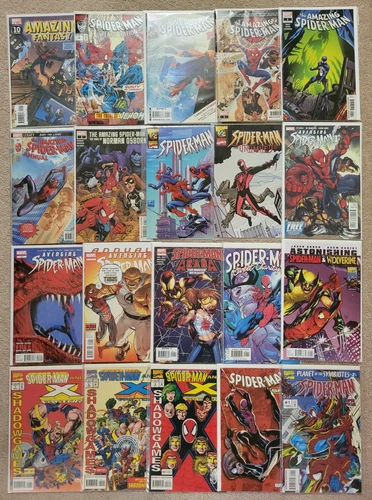 MARVEL COMICS LOT: SPIDER-MAN ANNUALS ONE-SHOTS & LS - 20 ISSUES!