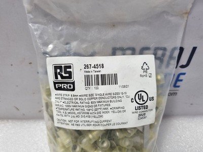 RS PRO 267-4518 Crimp Blade Terminal K.S 5-18 One Pack 100PCS