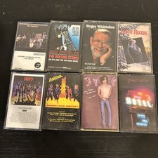 Vintage Rock And More Cassette Tapes Lot Of 8 DOKKEN KISS ROLLING STONES CCR