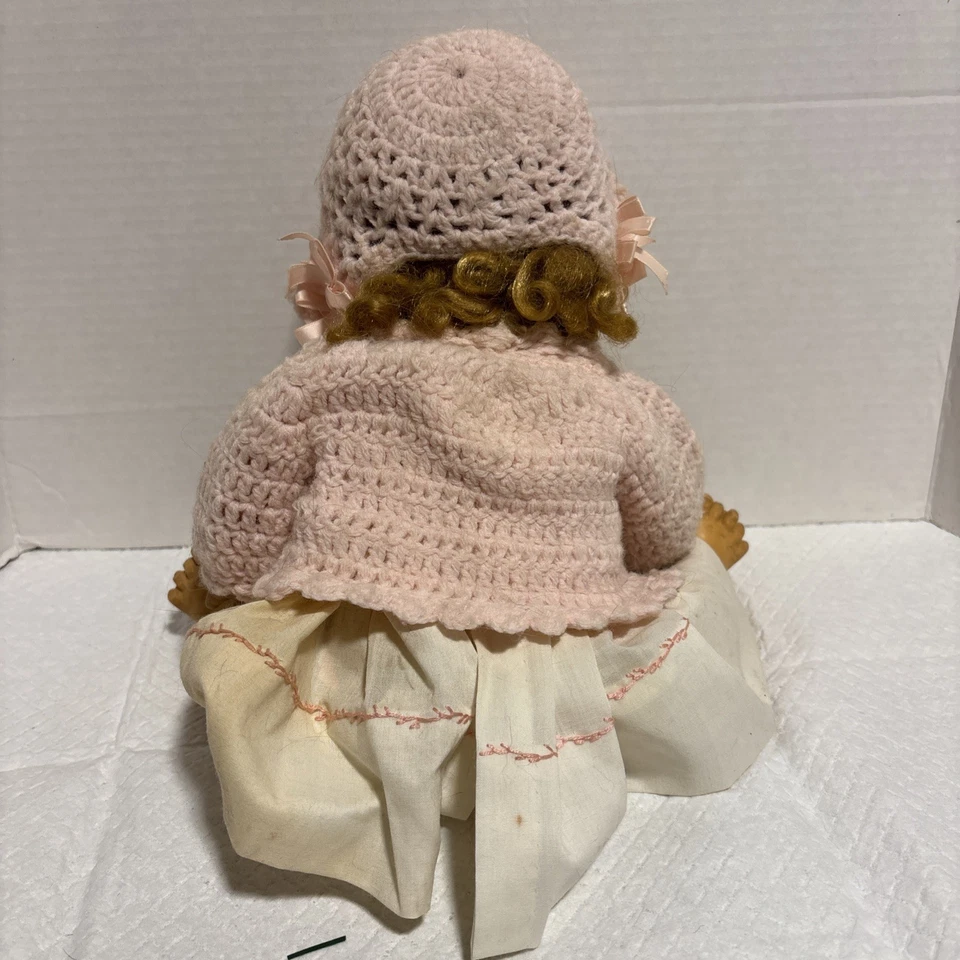 Muñeca bebé Effanbee Dydee con ojos y dientes dormidos 15 pulgadas antigua vintage Foto 4 de 4