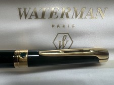 WATERMAN Kugelschreiber Etalon Smaragdgrün Lack Mit Goldenen Profilen Und Box
