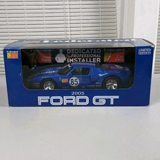 2005 Ford GT Federated Auto Parts Crown Premiums 1:24 Scale Diecast Blue NEW!