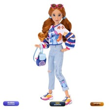 Disney ILY 4EVER Stitch Fashion Doll Red Hair 11.5" Tall 13 Points Articulation