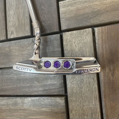 Scotty Cameron Select Newport 2 Twist Neck Mirror Purple Custom Putter 33in