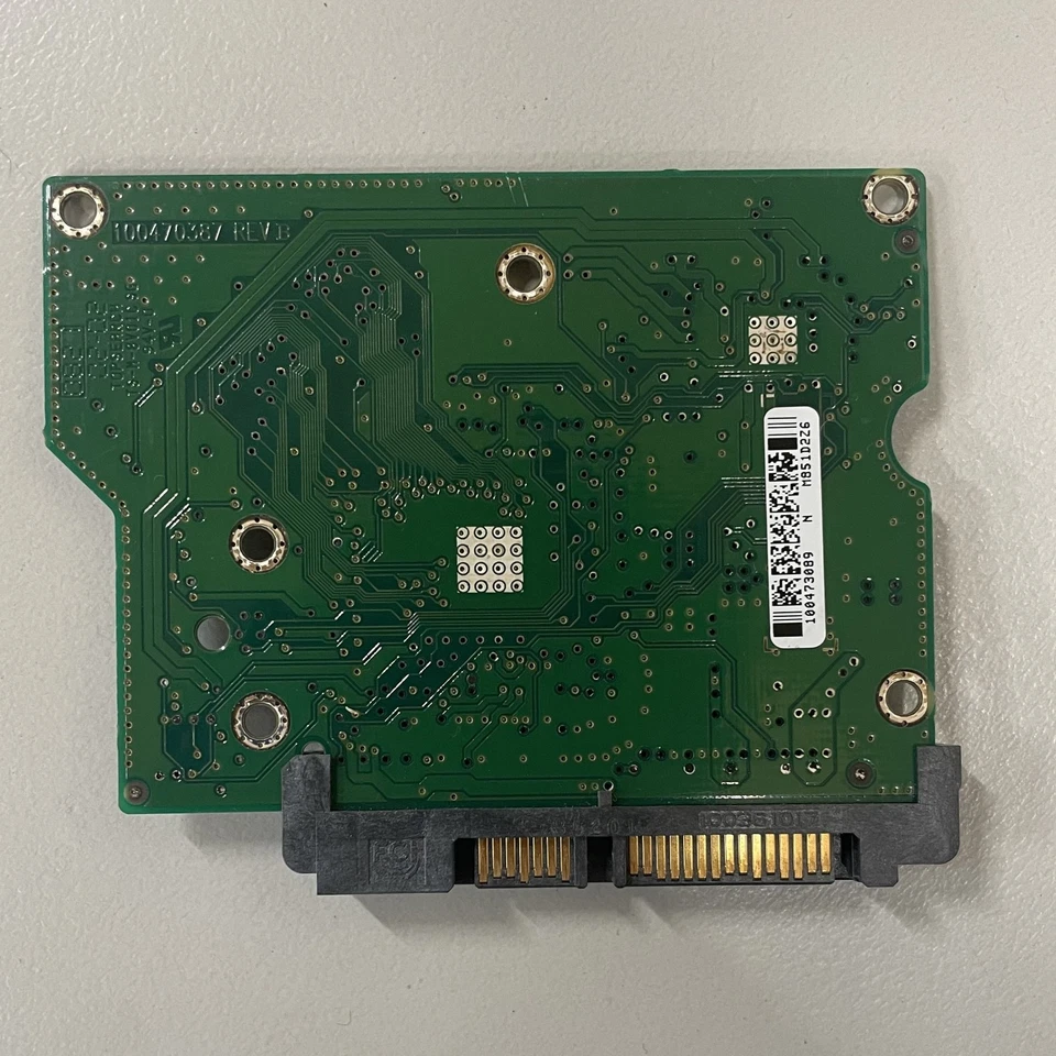 Seagate ST380815AS 3.5" 80GB SATA HDD PCB Board 100470387 REV B FW 4.CCA - Image 3 of 4