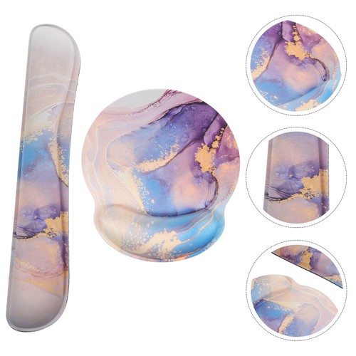 Memory Foam Handgelenk Wache Computer-Mauspad Mousepad Mit Handballenauflage - Photo 5/12